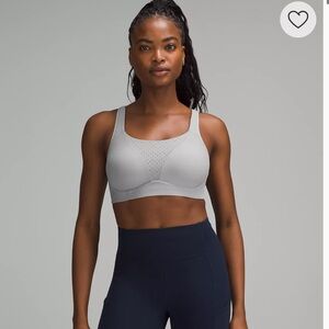 Lululemon Run  Times Gray Bra High Support size 34D